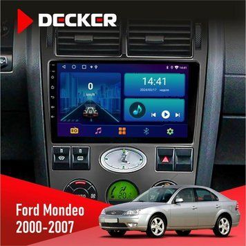 Штатна магнітола Ford Mondeo 2000-2007 Decker D9-002 6x128, DSP, 360 НФ-00003561 фото