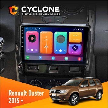 Штатна магнітола Renault Duster 2015+ ISO Cyclone C9 CPL 2x32 НФ-00003215 фото