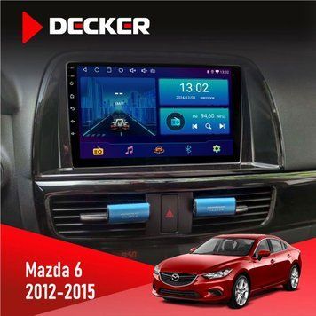 Штатна магнітола Mazda 6 2012-2015 Decker D9-002 6x128, DSP, 360 НФ-00003687 фото