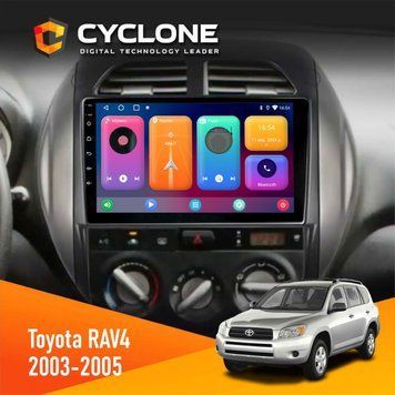 Штатна магнітола Toyota RAV4 2003-2005 Cyclone C9 CPL 2x32 НФ-00009094 фото