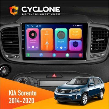 Штатна магнітола KIA Sorento 2014-2020 Cyclone C10-001 2x32 НФ-00004390 фото