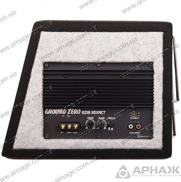 Сабвуфер Ground Zero GZIB 80X Act AR-15915 фото