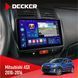 Штатна магнітола Mitsubishi ASX 2010-2016 Decker D10-005 4x64, DSP, 360, 4G, 2k НФ-00008323 фото 1