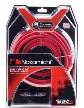 Комплект для подключения усилителя Nakamichi NK-WK14 4GA AR-42268 фото