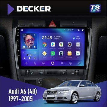 Штатна магнітола Audi A6 (4B) 1997-2005 Decker TS9-002 4x32, DSP, 4G НФ-00005422 фото