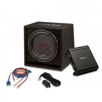 Комплект сабвуфер + підсилювач Alpine SBG-30KIT AR-25860 фото