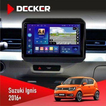 Штатна магнітола Suzuki Ignis 2016+ Decker D9-005 4x64, DSP, 360, 4G, 2k НФ-00008429 фото