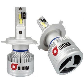LED автолампи Sigma A9 H4 H/L 45W CANBUS (кулер) AR-56283 фото