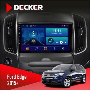 Штатна магнітола Ford Edge 2015+ Decker D9-002 6x128, DSP, 360 НФ-00003543 фото