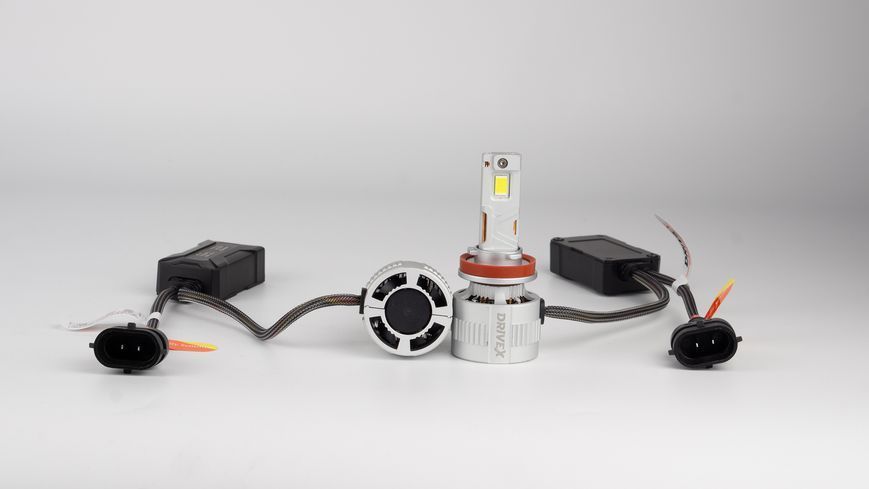 LED лампи автомобільні DriveX Hyper-01 H11 166W 9-32V 6K к-т. DX-24065 фото