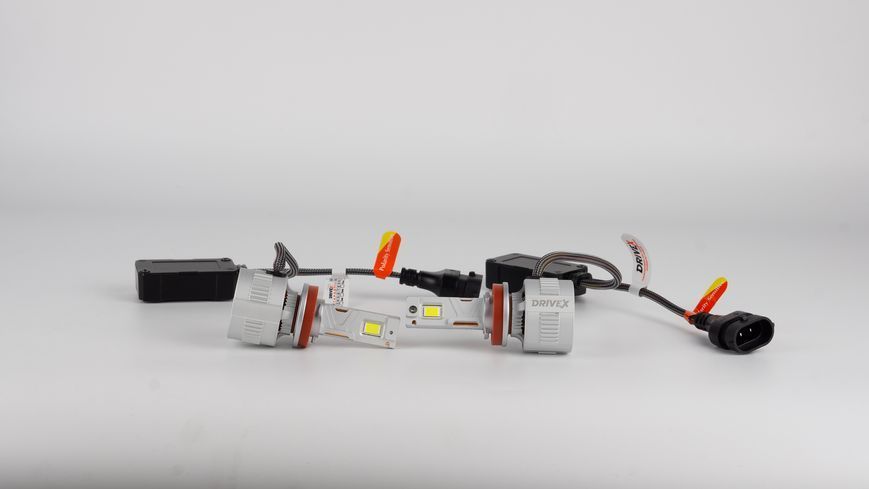 LED лампи автомобільні DriveX Hyper-01 H11 166W 9-32V 6K к-т. DX-24065 фото