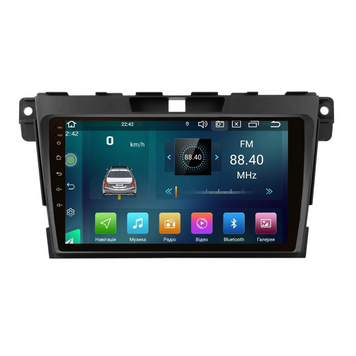 Штатна магнітола Cyclone C9 CPL GSM. 2+32GB. CARPLAY. 4G Mazda CX-7 2006-2012 AR-812980 фото
