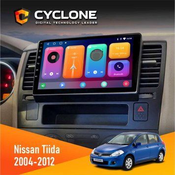 Штатна магнітола Nissan Tiida 2004-2012 Cyclone C9 CPL 2x32 НФ-00004430 фото