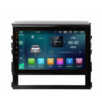 Штатна магнітола Cyclone C9 CPL GSM. 2+32GB. CARPLAY. 4G Toyota Land Cruiser (200) 2015-2019 AR-816330 фото
