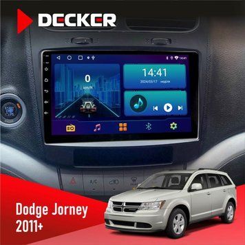 Штатна магнітола Dodge Jorney 2011+ Decker D9-001 4x64, DSP НФ-00003944 фото
