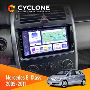 Штатна магнітола Mercedes-Benz B-Class (T245) 2005-2011 Cyclone C9-008 4x64, DSP НФ-00007662 фото