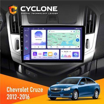 Штатна магнітола Chevrolet Cruze 2012-2016 Cyclone C9-008 4x64, DSP НФ-00006946 фото