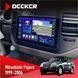 Штатна магнітола Mitsubishi Pajero 1999-2006 Decker D9-005 4x64, DSP, 360, 4G, 2k НФ-00008327 фото 1