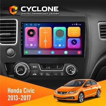 Штатна магнітола Honda Civic 2013-2017 Cyclone C10-001 2x32 НФ-00004268 фото