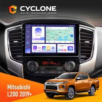 Штатна магнітола Mitsubishi L200 2019+ Cyclone C9-011 4x64, DSP НФ-00008944 фото