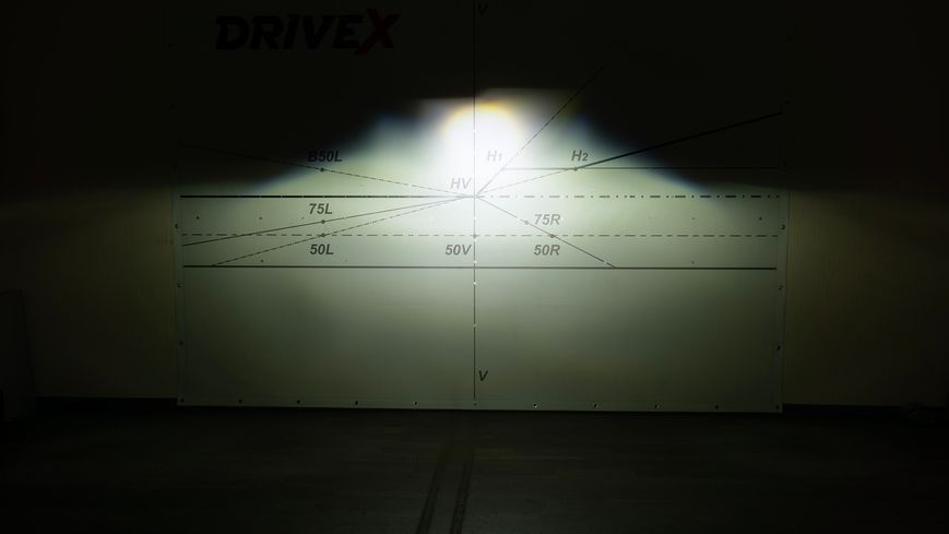 BiLED лінзи автомобільні DriveX Bi Led D1 3.0" 50W 5000K 12V Dual-chip DX-1135 фото