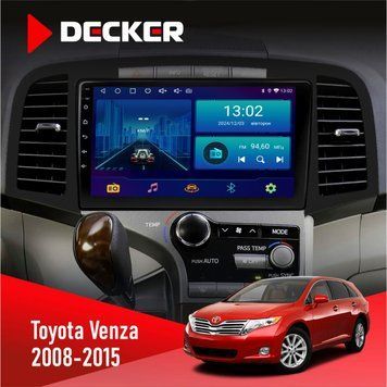 Штатна магнітола Toyota Venza 2008-2015 AMP Decker D9-002 6x128, DSP, 360 НФ-00003972 фото