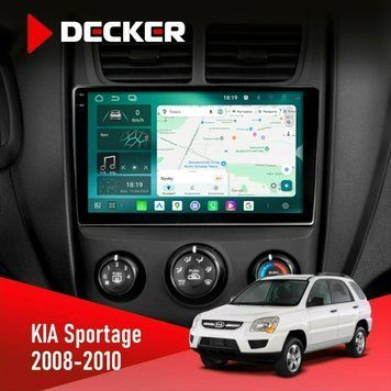Штатна магнітола KIA Sportage 2008-2010 Decker D9-004 6x128, DSP 360, 2k НФ-00007313 фото