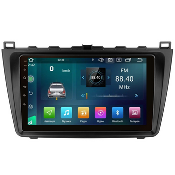 Штатна магнітола Cyclone C9 CPL GSM. 2+32GB. CARPLAY. 4G Mazda 6 2007 - 2012 AR-812880 фото