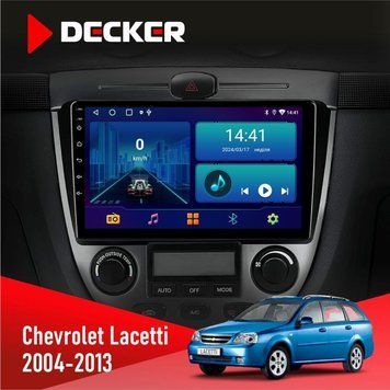 Штатна магнітола Chevrolet Lacetti 2004-2013 Climate Decker D9-001 4x64, DSP НФ-00003520 фото