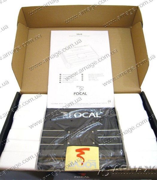 Підсилювач Focal Solid 1 Black AR-16535 фото