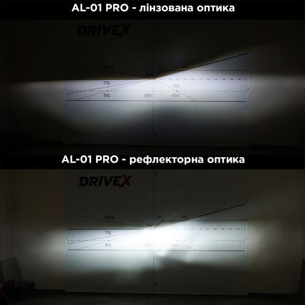 Світлодіодні лампи DriveX AL-01 PRO H7 KIA/Hyundai 52W CAN 9-32V 6K DX-2589 фото