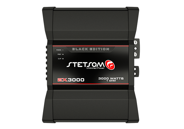 Автомобільний підсилювач Stetsom EX3000 BLACK EDITION - 1OHM AR-64887 фото