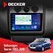 Штатна магнітола Volkswagen Touran 2003-2010 Conditioner Decker D10-007 4x64, DSP, 360, 4G НФ-00009385 фото 1