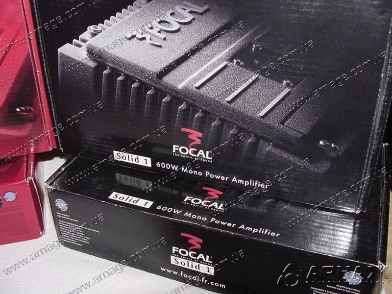 Підсилювач Focal Solid 1 Black AR-16535 фото