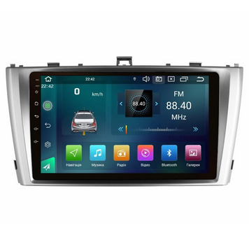 Штатна магнітола Cyclone C9 CPL GSM. 2+32GB. CARPLAY. 4G Toyota Avensis 2008 - 2015 AR-816180 фото