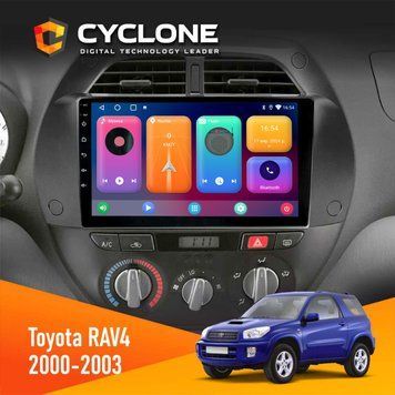 Штатна магнітола Toyota RAV4 2000-2003 Cyclone C9 CPL 2x32 НФ-00009086 фото