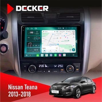 Штатна магнітола Nissan Teana 2013-2018 Decker D10-004 6x128, DSP, 360, 2k НФ-00007380 фото