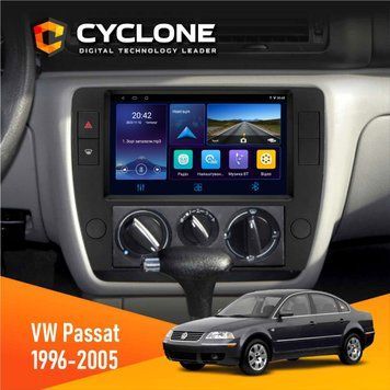 Штатна магнітола Volkswagen Passat 1996-2005 Cyclone C9-006 4x64, DSP, DVR НФ-00003370 фото