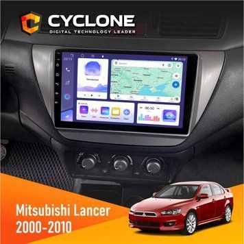 Штатна магнітола Mitsubishi Lancer 9 2000-2010 Cyclone C9-008 4x64, DSP НФ-00007068 фото