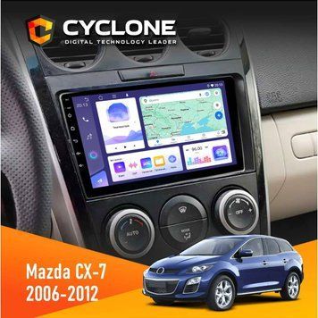 Штатна магнітола Mazda CX-7 2006-2012 Cyclone C9-008 4x64, DSP НФ-00007661 фото
