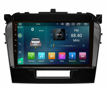 Штатна магнітола Cyclone C9 CPL GSM. 2+32GB. CARPLAY. 4G Suzuki Vitara 2015+ AR-816080 фото