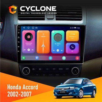 Штатна магнітола Honda Accord 2002-2007 Cyclone C10-001 2x32 НФ-00004262 фото