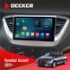 Штатна магнітола Hyundai Accent 2017+ Decker D9-003 6x128, DSP, 4G, 2k НФ-00004668 фото 1