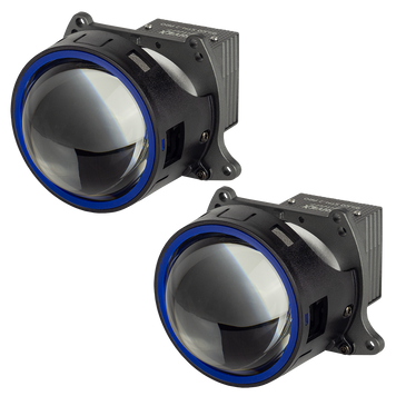 BiLED лінзи автомобільні DriveX BiLED STM-2 PRO 3.0" 50/60W 6000К к-т. DX-24015 фото