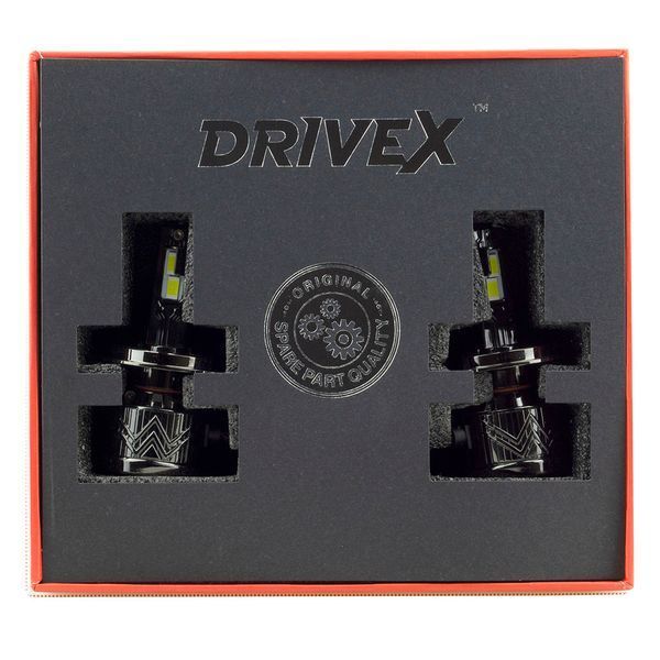 LED лампи автомобільні DriveX AL-09 H7 6000K LED 65W CAN 12V DX-1048 фото