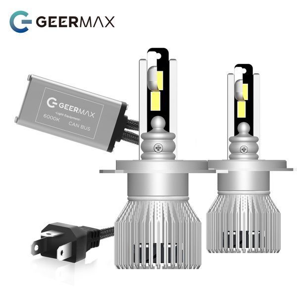 Світлодіодні лампи GEERMAX R2 55W 6000K CAN BUS H4/H19 202309214 фото