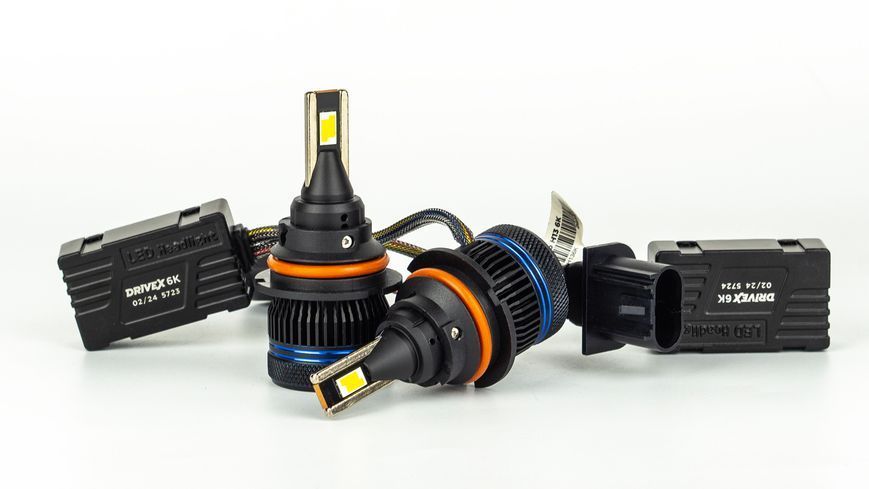 Світлодіодні лампи DriveX AL-01 PRO H13 H/L Світлодіодні 52W CAN 9-32V 6K DX-1421 фото