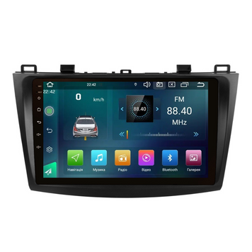 Штатна магнітола Cyclone C9 CPL GSM. 2+32GB. CARPLAY. 4G Mazda 3 2009-2013 AR-812630 фото