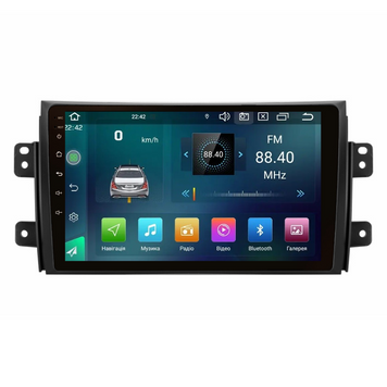 Штатна магнітола Cyclone C9 CPL GSM. 2+32GB. CARPLAY. 4G Suzuki SX4 2007-2013 AR-815980 фото