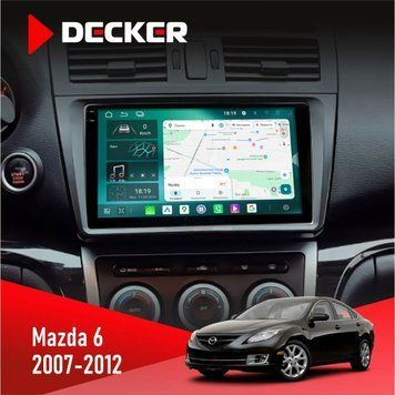 Штатна магнітола Mazda 6 GH 2007-2012 Decker D9-004 6x128, DSP 360, 2k НФ-00007329 фото